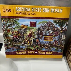 Arizona State Sun Devils Game Day at the Zoo Puzzle